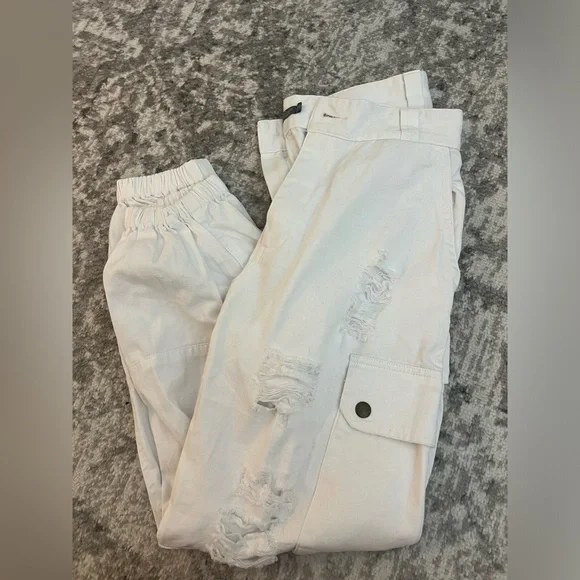 Carmar white cargo pants - Picture 2 of 5
